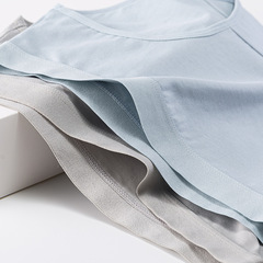 Women's invisible underwear new style, pure cotton comfortable, middle waist solid color, large size breathable, sexy butt-lifting underwear