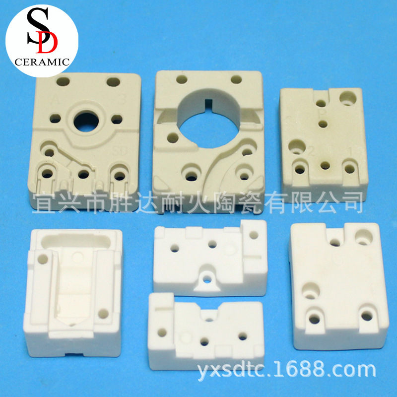 供96氧化铝绝缘陶瓷温控开关盒 绝缘陶瓷接线盒