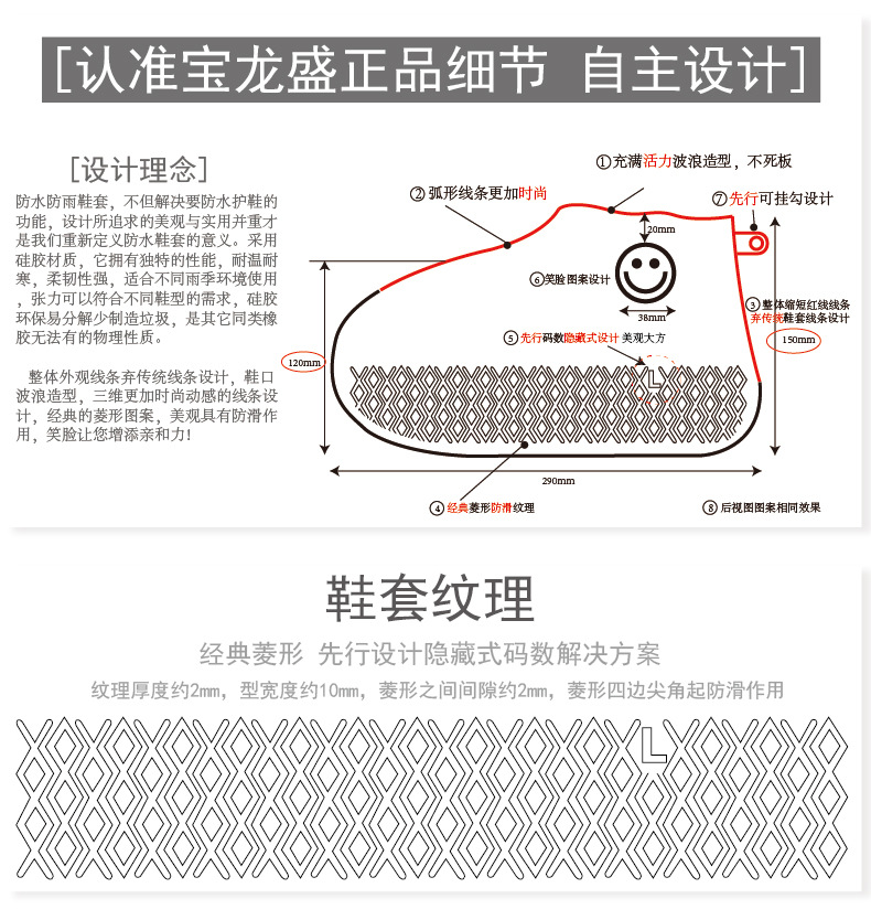 鞋套正品细节说明_02
