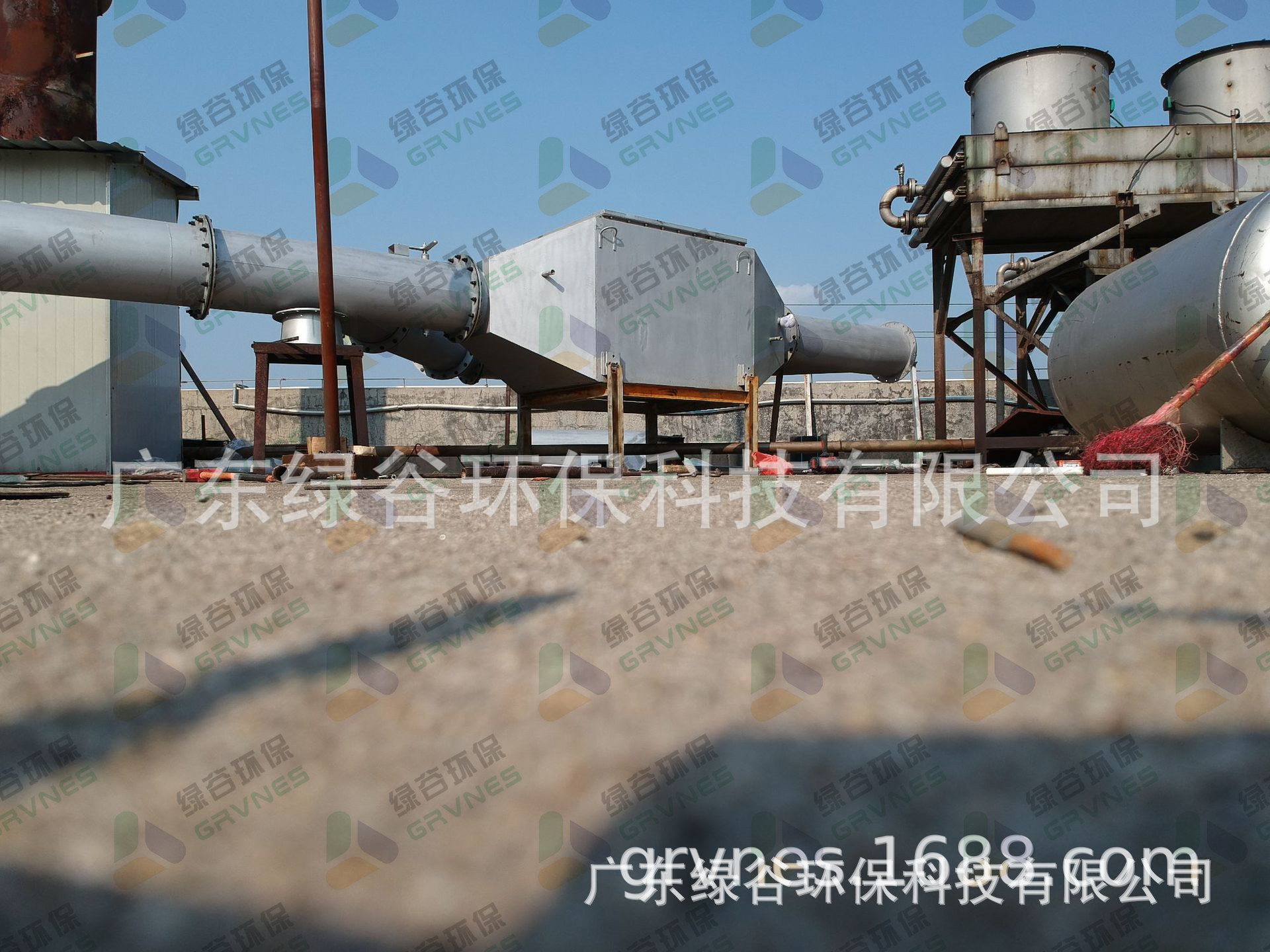 垃圾裂解发电站氮氧化物治理 NOx治理 数据中心300kw机组尾气治理