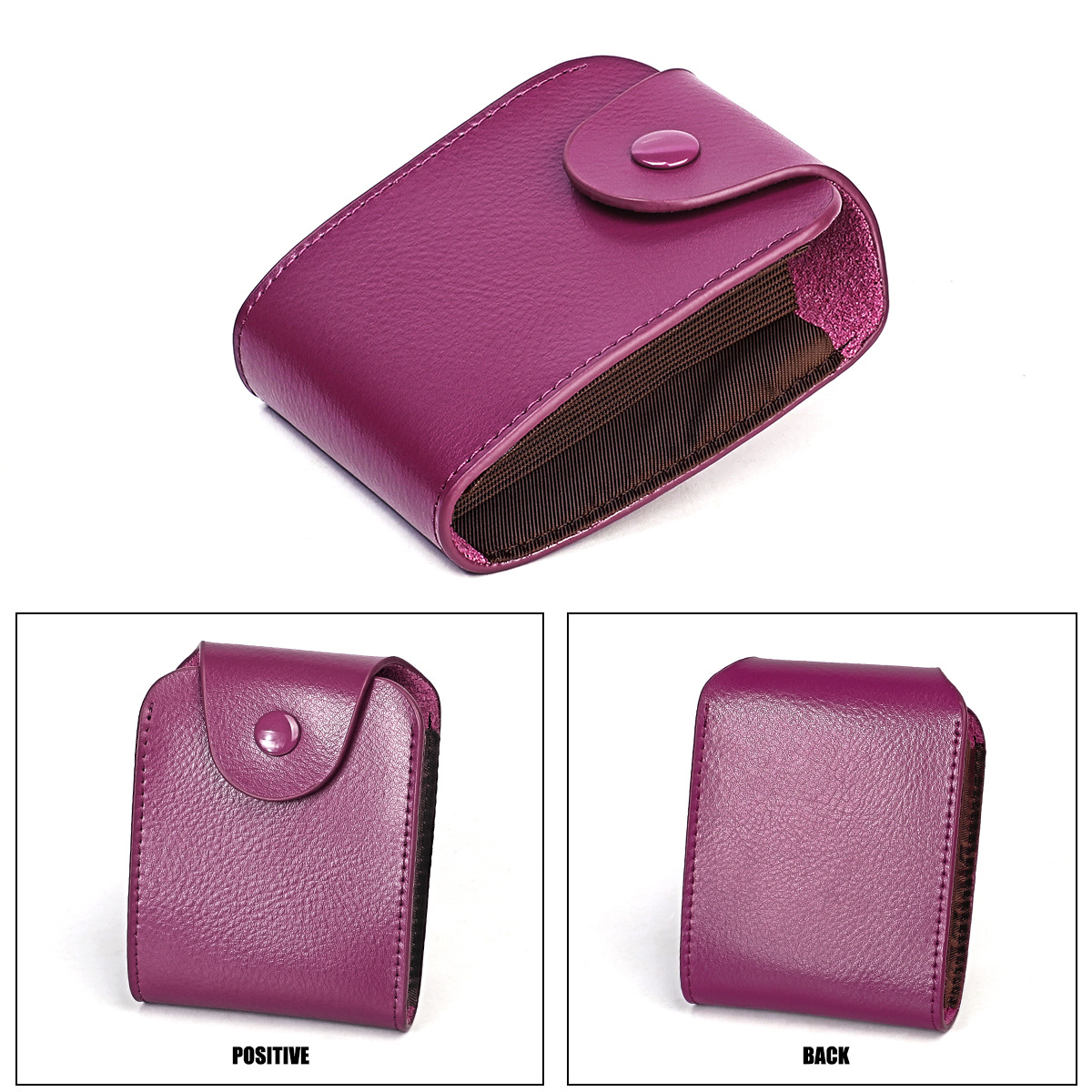 Fashion Organ Card Case Multicolor Leather Card Case Multi-card Slot Card Case display picture 23