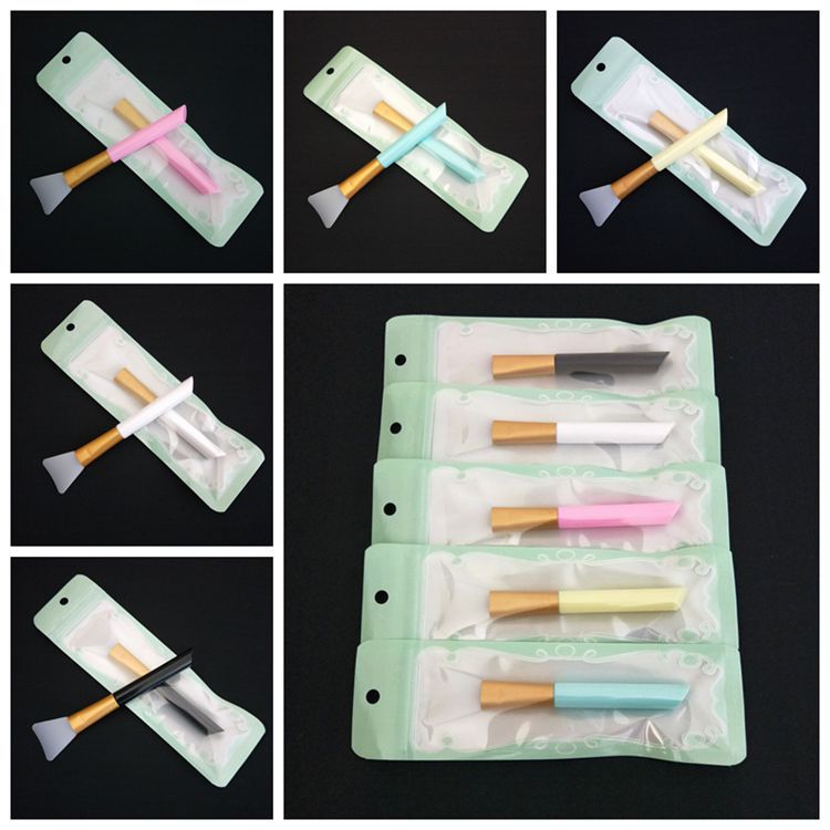 Oblique head silicone mask brush 6 boxes 2