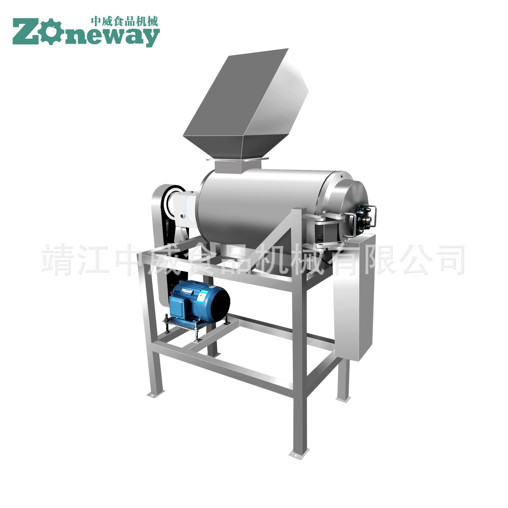 PDJ型破碎单道打浆机组 自动破碎水果榨汁打浆设备 带粉碎打浆机