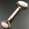 Double-sided handheld crystal heart shaped, cosmetic massager for face jade, factory direct supply