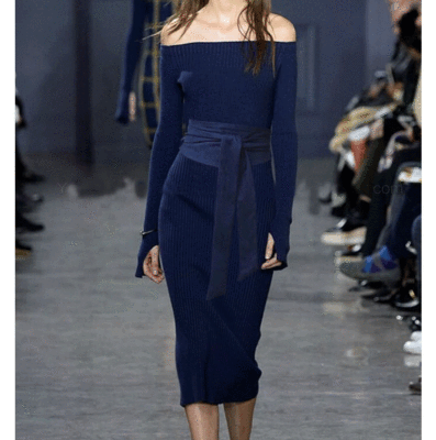 加工定制布腰带女宽腰封四段丝缎面绑带蝴蝶结双圈腰带代发