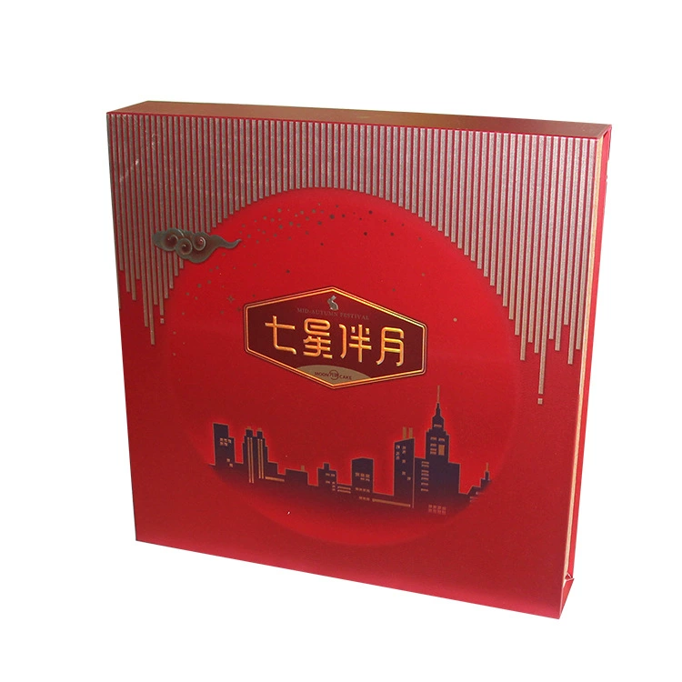 Yajia Seven Stars Mooncake Gift Box 710g Mid-Autumn Festival Gift Box Cantonese Style Mooncake Order Wholesale Group Buying