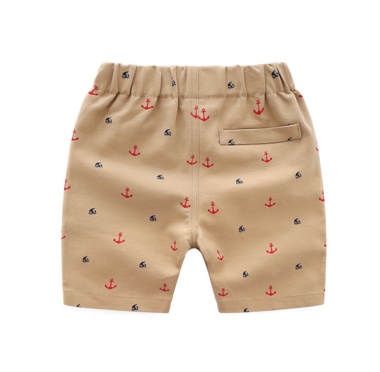 Korean Boys and Children's Fivepoint Pants - Casual Style