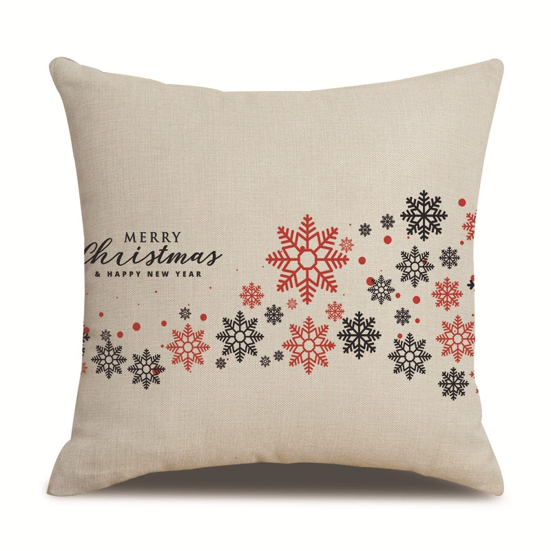 Christmas pillow, pillowcase, sofa for bed