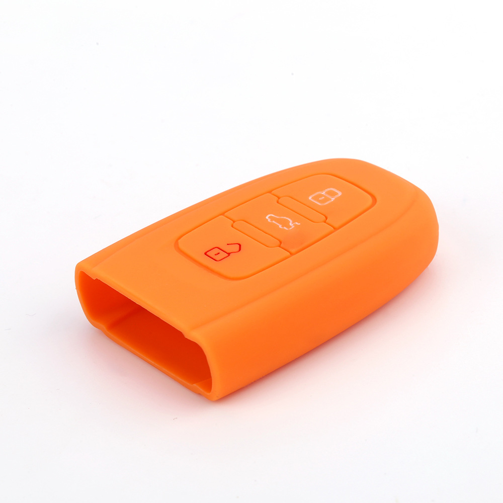 For Audi A6L RS6 RS7 silicone key case R8 S8 key case RS5S4 remote control case Silica ge