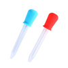 Children's silica gel medicine dispenser, protective pipette scaled