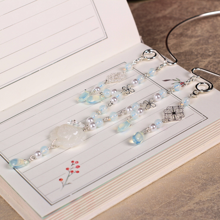 宇辰手工璎珞古风饰品汉服古装项链汉元素古典项圈仙气流苏配饰|ms