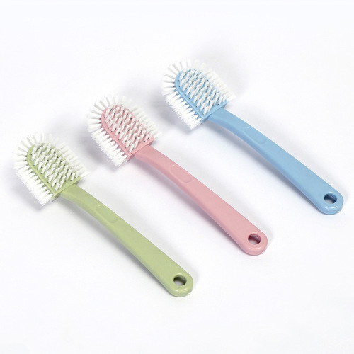Shoe brush does not damage shoes, soft bristle, five-sided shoe brush, household cleaning brush, multi-functional, no dead ends, multi-sided brush, large quantity, good price