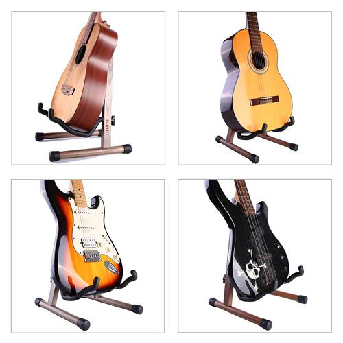Foreign trade hot-selling solid wood guitar stand A-shaped seat type musical instrument stand ethnic musical instrument stand recruiting agent for drop shipping