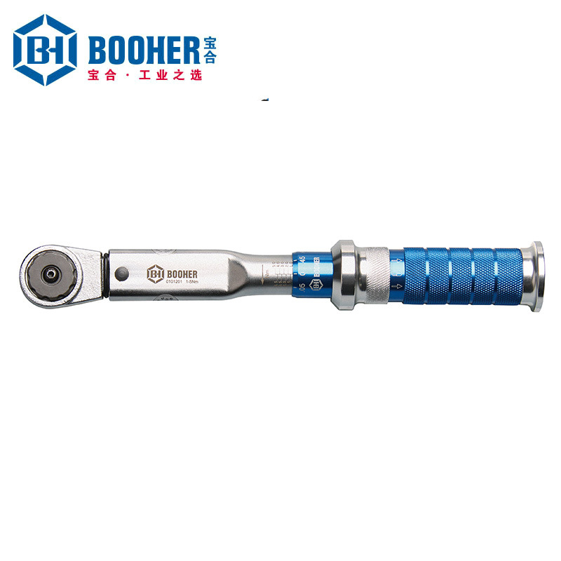 Booher宝合工具BH0101201 1/4"系列工业预置式扭力扳手1-5 N.m
