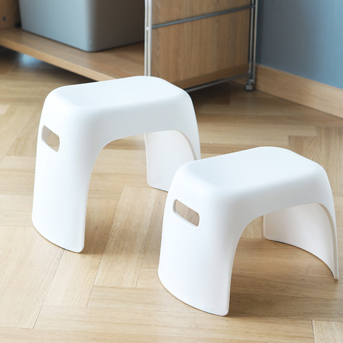 Household small stool children's large stool plastic stool baby foot cartoon fruit foot stool low stool thickened bench