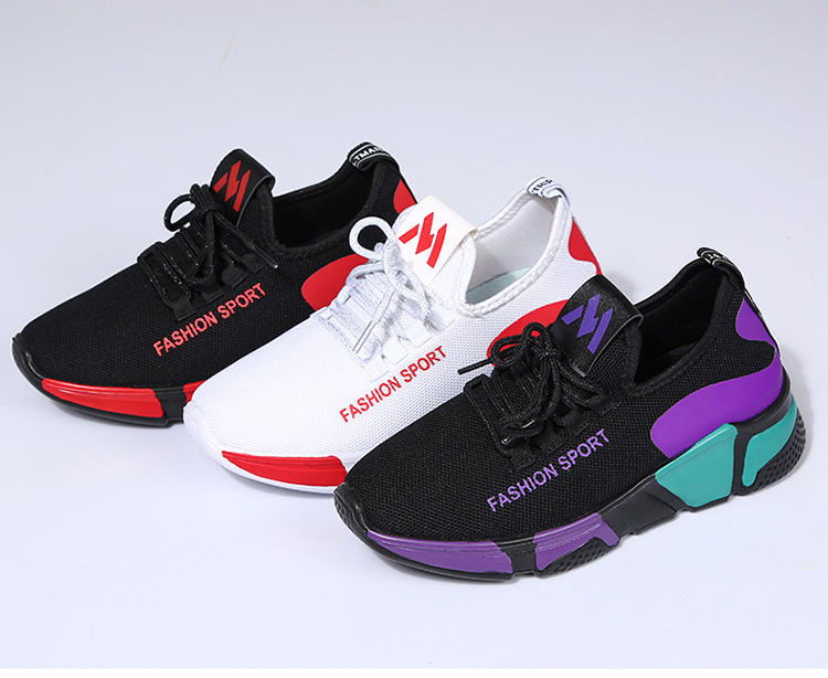 Women's Streetwear Color Block Round Toe Sports Shoes display picture 2