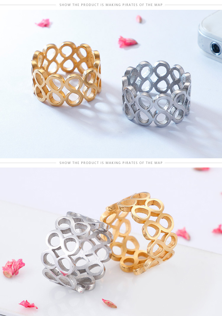Waterproof Non Tarnish, Plating Craft PVD Coated 18K Gold Plated Letter Titanium Steel Fashion Waterproof Non Tarnish