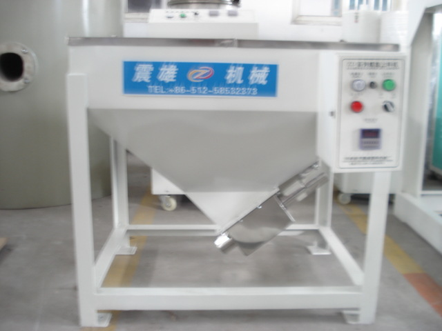 PVC塑料粉末弹簧  碳酸钙粉末螺旋加料机 超细色粉弹簧上料机300L