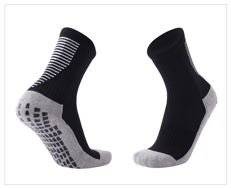 Asciugamano sportivo per adulti, traspirante, antiscivolo, resistente all'usura, assorbente per il sudore, spesso, a metà polpaccio, Mingjun Dot Glue_voghion.com