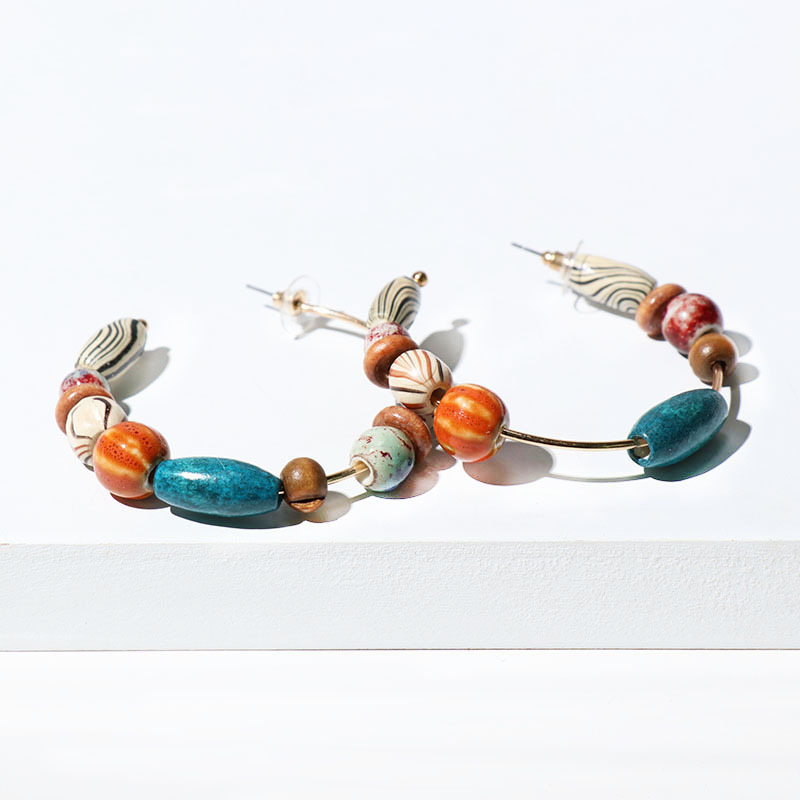 Bohemian Ear Studs in Style