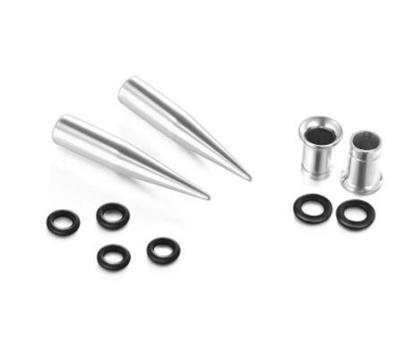 36-Piece Stainless Steel Cone Auricle Piercing Jewelry Set, Pointed Cone Earrings for Men Women detail image 8