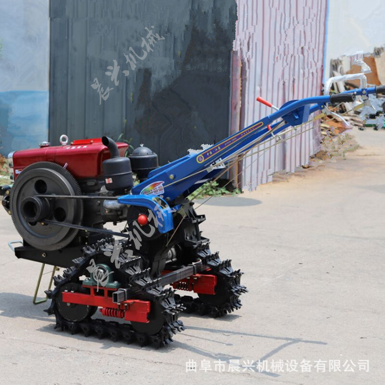 厂家直销45马力座驾式履带式拖拉机视频自走式履带式拖拉机旋耕机