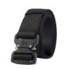 direct deal 125cm outdoors Tactical Belt nylon oral Metal belt belt wholesale