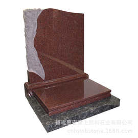 无锡墓碑石材 芝麻白火葬碑 正规的墓碑格式图片