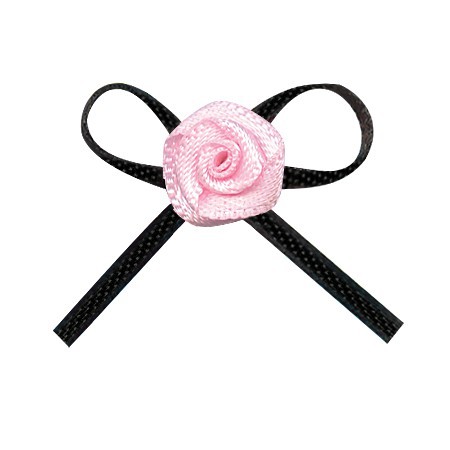 Yao Ming flor decoración cinta arco té Rosa medio split Phoenix mariposa tocado ropa de los niños estilo coreano pequeña pajarita boda caja