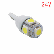 �S��ֱ�N ��܇LED�� W5W T10 5050 5�� ʾ���� ��x�� ���՟� 24V