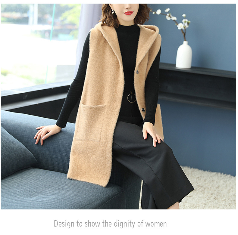 Gilet femme HIRONDELLE CHRYSALIDE en Tricot - Ref 3317319 Image 22