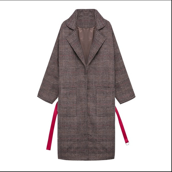 Plaid Coat Image 3