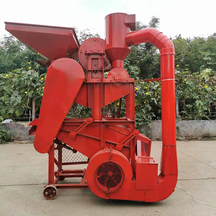 辽宁大连家用花生脱壳机电动花生剥壳机油坊榨油花生脱粒机去壳机