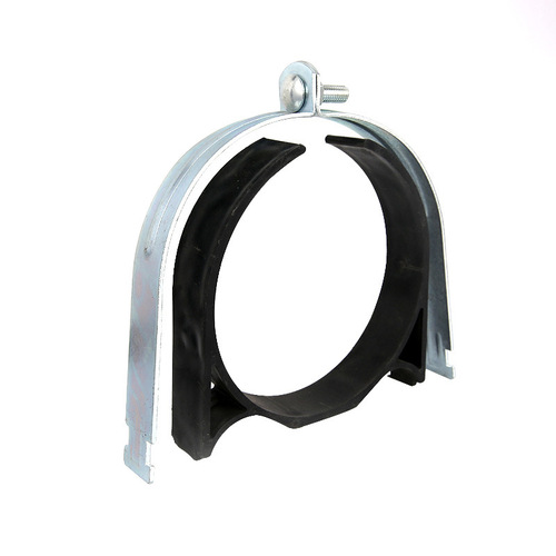 Quick-Release Zinc Plated Pipe Clamps, Metal Pipe Clip Straps with Shock Absorbing Pads, Thickened Pipe Clamps, Riding Pipe Clamps, Anti-Seismic Pipe Hangers