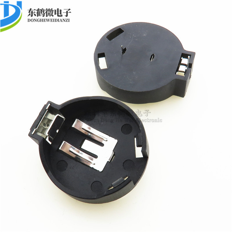 CR2450电池座 BS-2450-1 3V 直插 纽扣电池座 电池盒 电池扣 环保