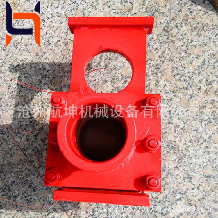 混凝土输送泵管截止阀 液压截止阀DN125 砼泵配件泵管截止阀 现货