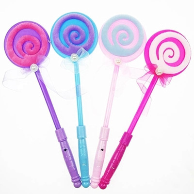 Colorful Light Lolls Candy Star Fairy Stick Baseball Concert…