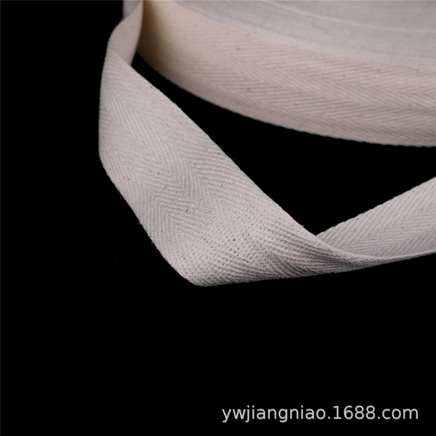 全棉本白人字带（21支纱）