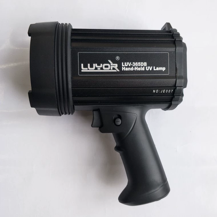 LUV-365DB встроенный черный светодиодный индикатор с питанием от батареи для обнаружения дефектов