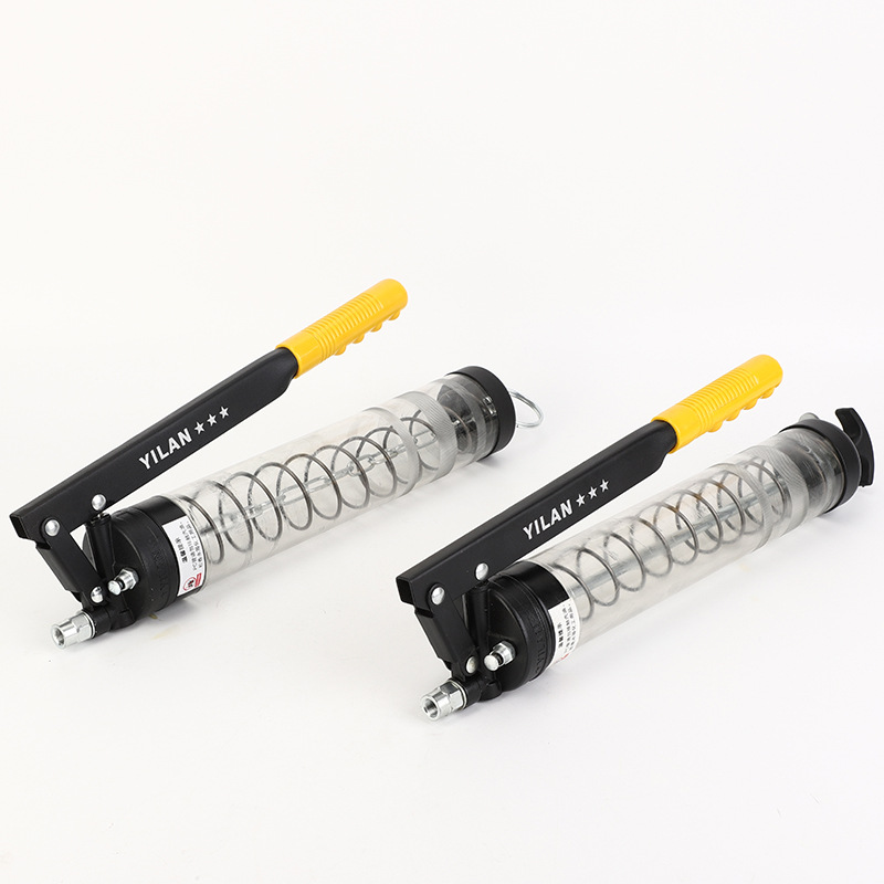 透明链条式单杆黄油枪 毛毛虫专用黄油枪 保质量