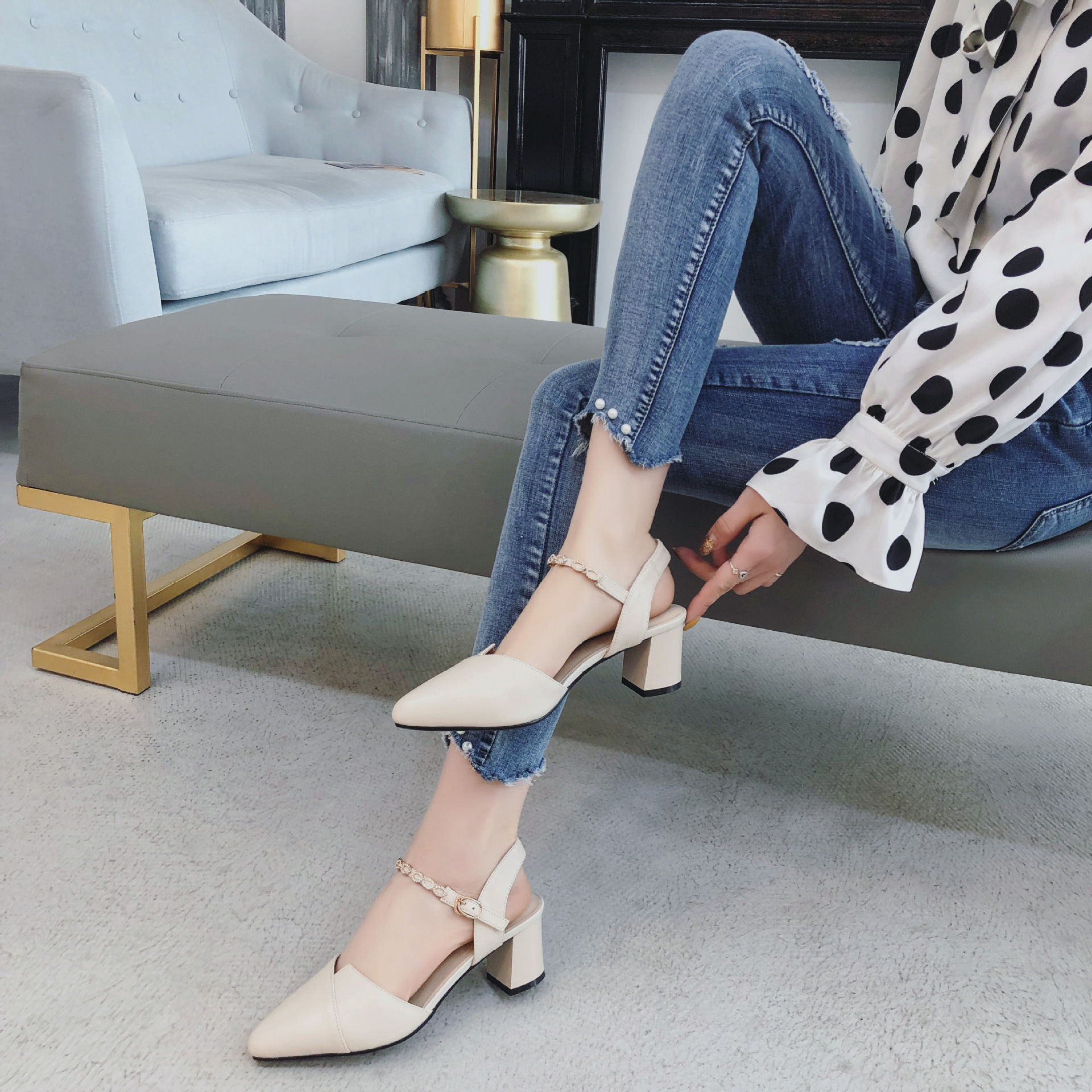 Chaussures été pour femme CHAUSSURES DE SOIE en Caoutchouc - Ref 3346859 Image 3