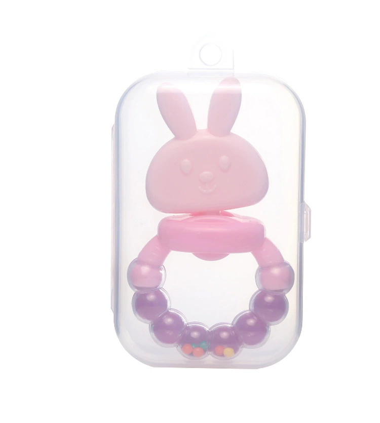 Children's chewy beanbag, teether, silicone appeases rabbit, new collection, can bite