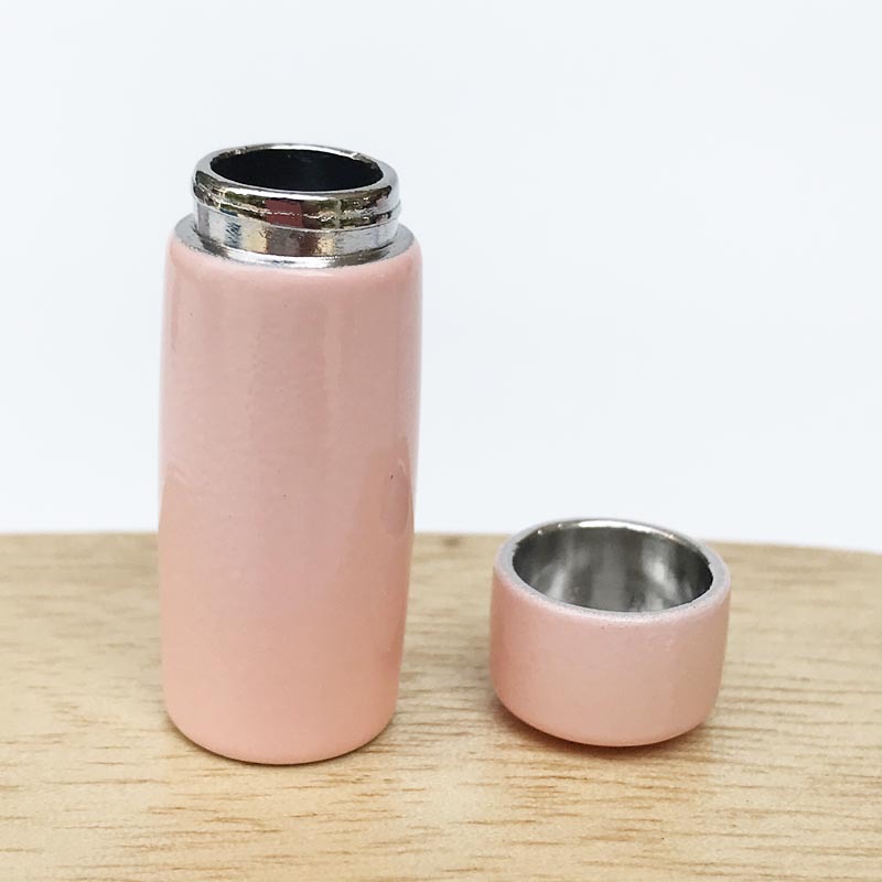 1:6 casa de muñecas mini modelo bjd juguetes periféricos 6 puntos bebé termo taza agua se puede abrir ~