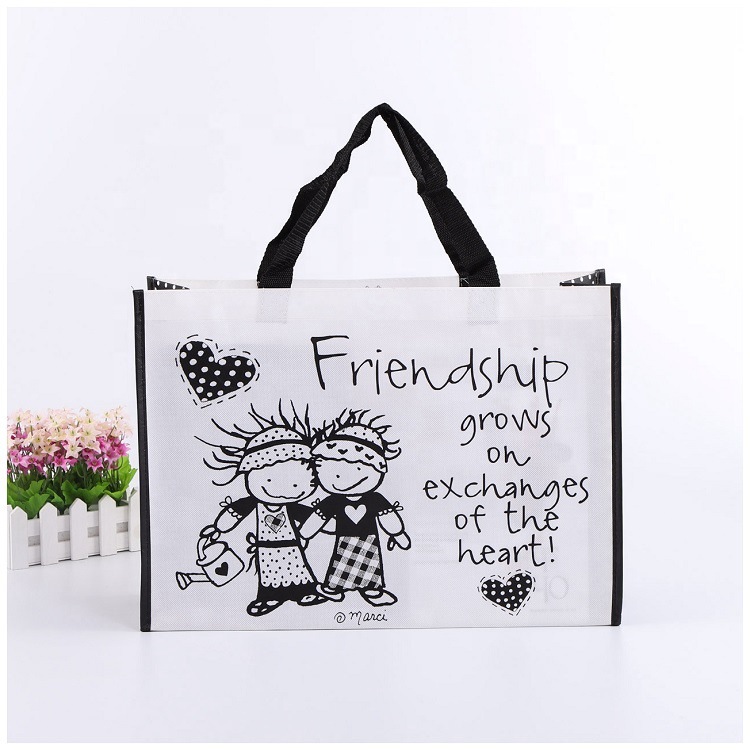 厂家供应无纺布立体手提袋 无纺布袋车缝 现货手提礼品包装袋批发