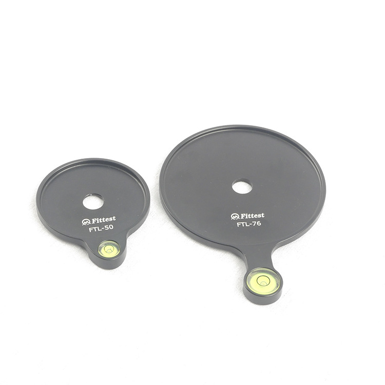 众杰 FITTEST 铝合金材料，三脚架 外置 水平仪 连接盘 内径50mm