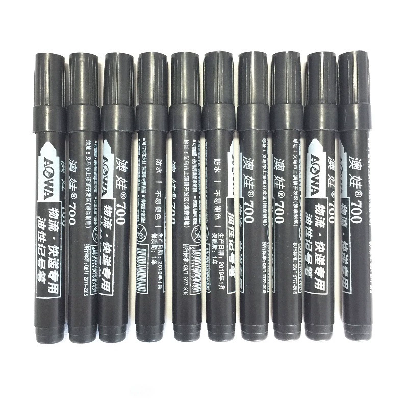 Жирная водостойкая ручка черный маркер специальная ручка для Express Logistics