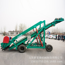 畜牧养殖业青贮饲草装取机   取草机移动式操作方便