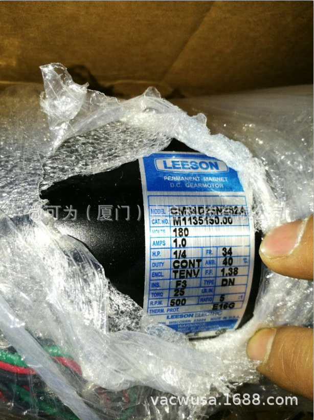 原装进口美国LEESON电机CM34D25NZ82A  M1135150.00 大量现货供应