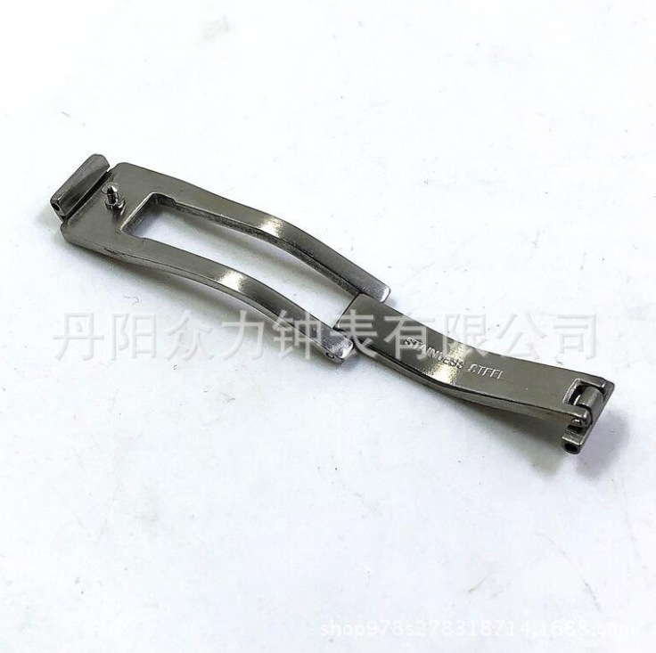 手表零配件 钨钢扣底 折叠钢扣底 钨钢表带底扣 钨钢表扣 男女款