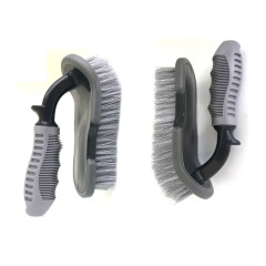 Supply of car tire brush, hub brush, car cleaning tools 19*11*9CM L-shaped car wash brush